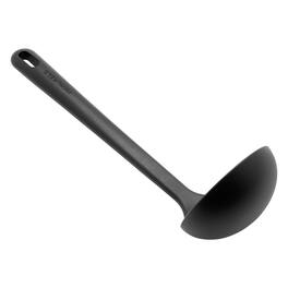 Henckels - Silicone Onyx Cooking Utensil, Soup Ladle - Black
