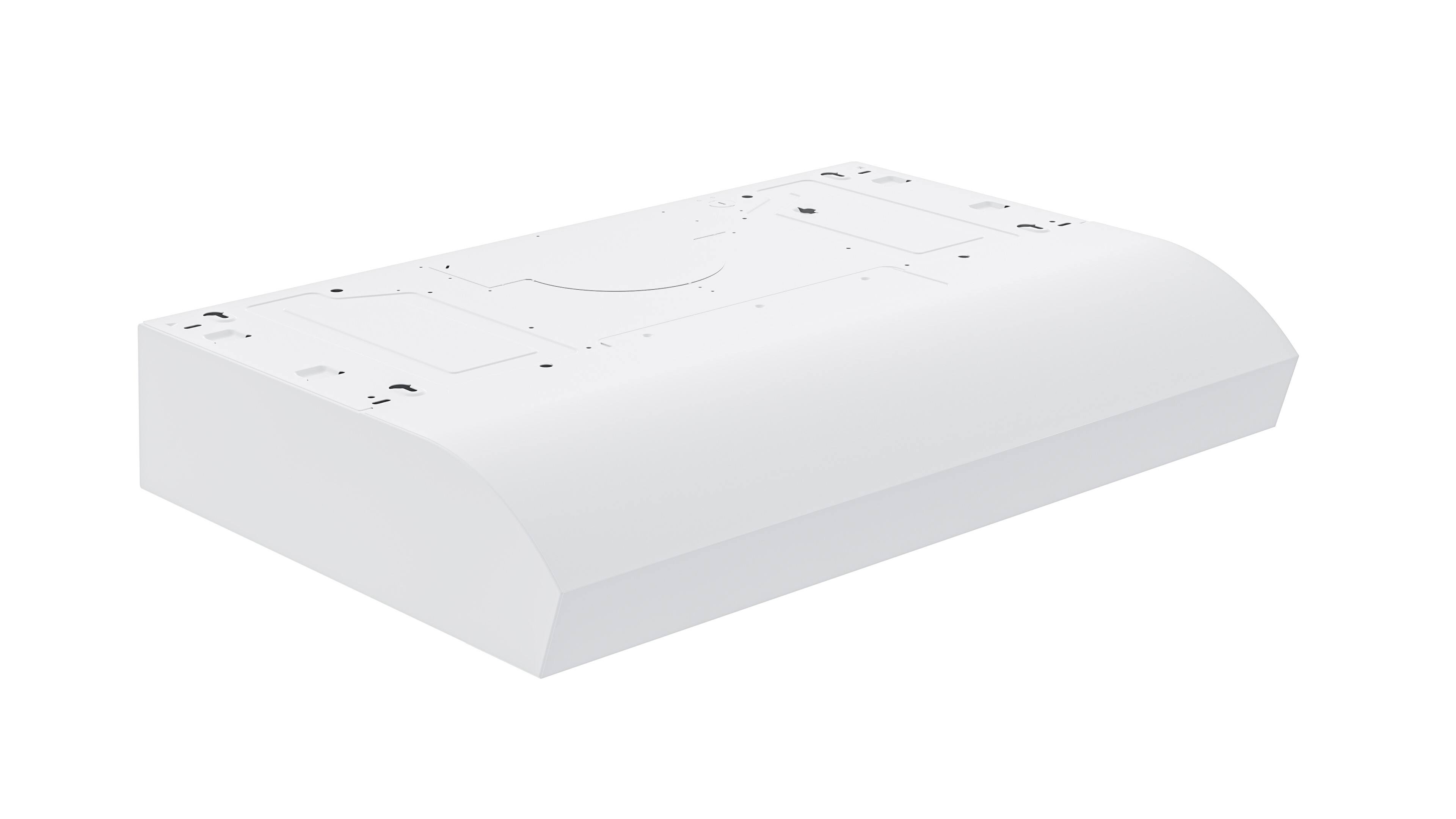 Alt View 2. Broan - Broan-NuTone 30-Inch Under Cabinet Range Hood, ENERGY STAR, 350 Max Blower CFM - White.