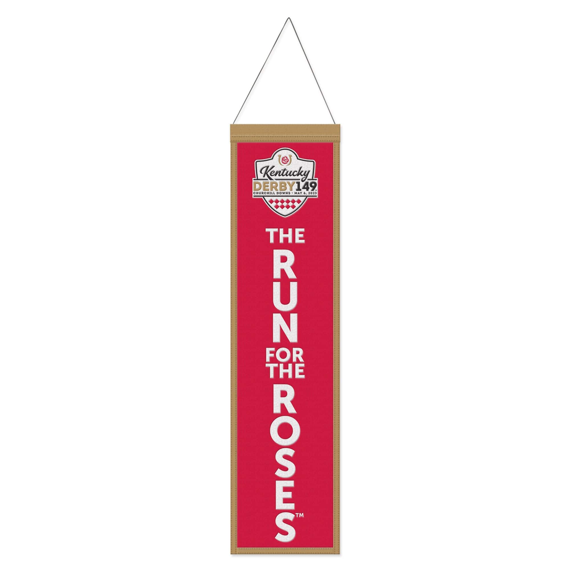 WinCraft - Kentucky Derby 149 8" x 32" Wool Banner - Multicolor