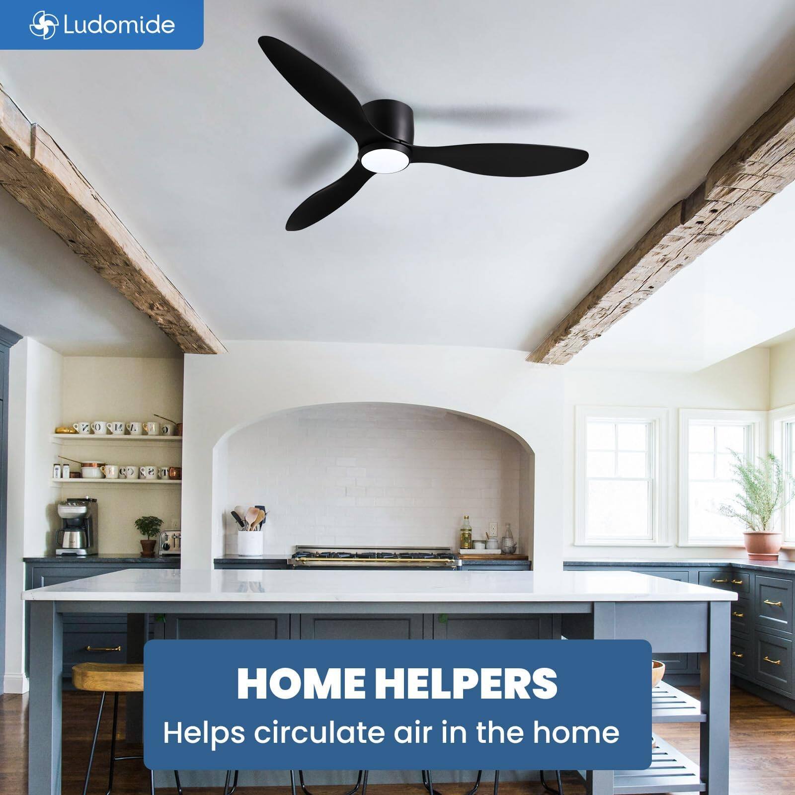Ludomide

HOME HELPERS  
Helps circulate air in the home