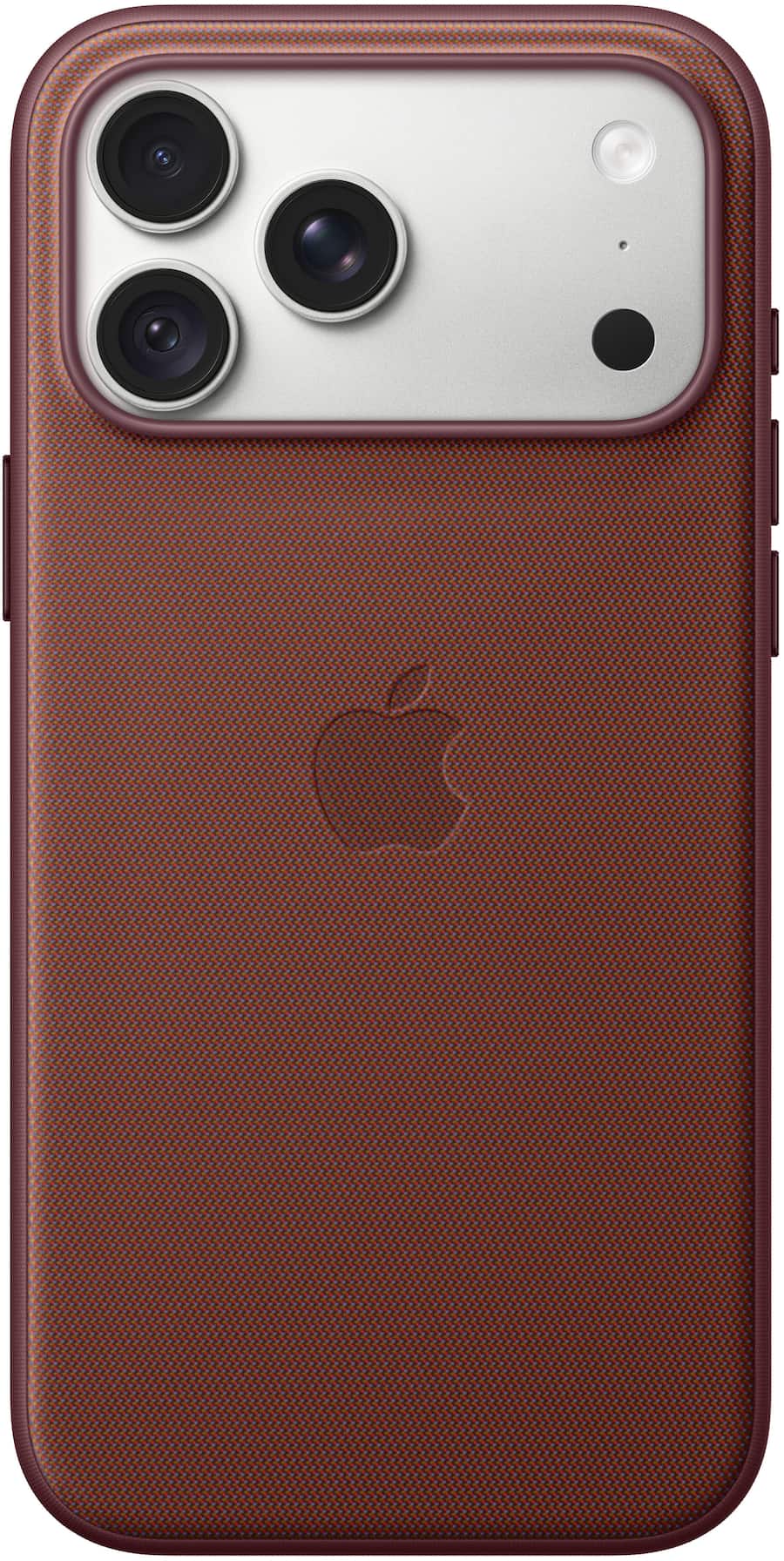 Alt View 2. Apple - iPhone 18 Pro Max TechWoven Case with MagSafe (2026) - Burgundy.