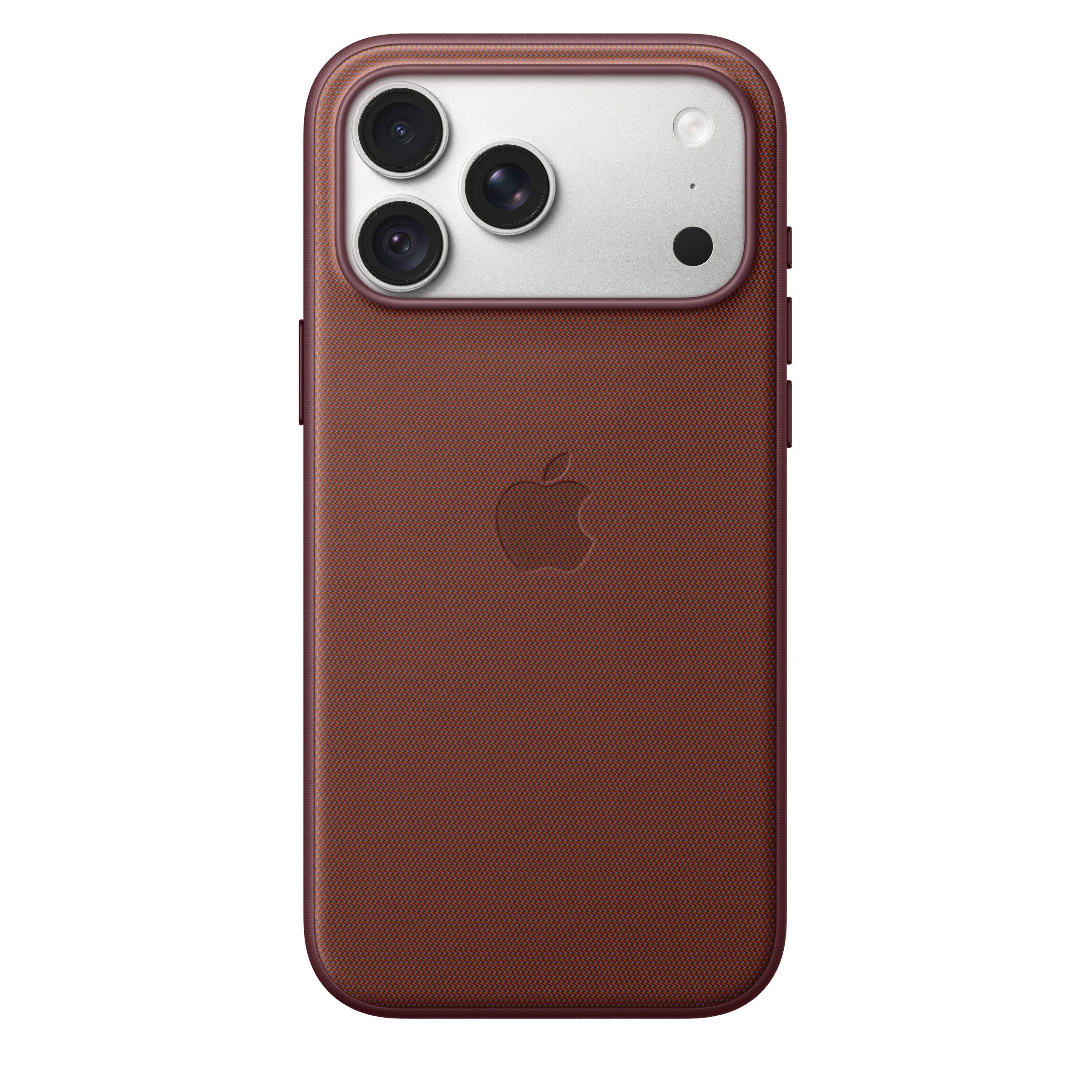 Alt View 2. Apple - iPhone 18 Pro Max TechWoven Case with MagSafe - Burgundy.