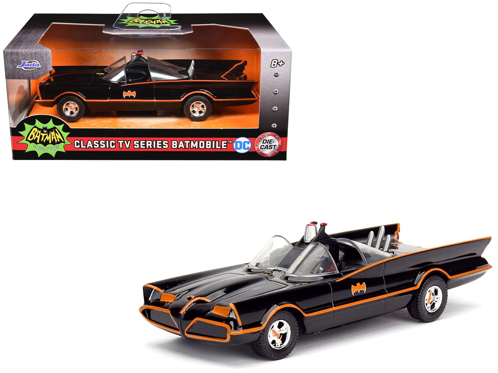 1966 TV Series Classic Batman Batmobile 1/32 Diecast Model Car by