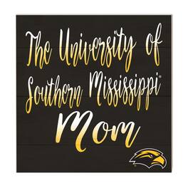 Jardine - Southern Miss Golden Eagles 10'' x 10'' Mom Plaque - Black