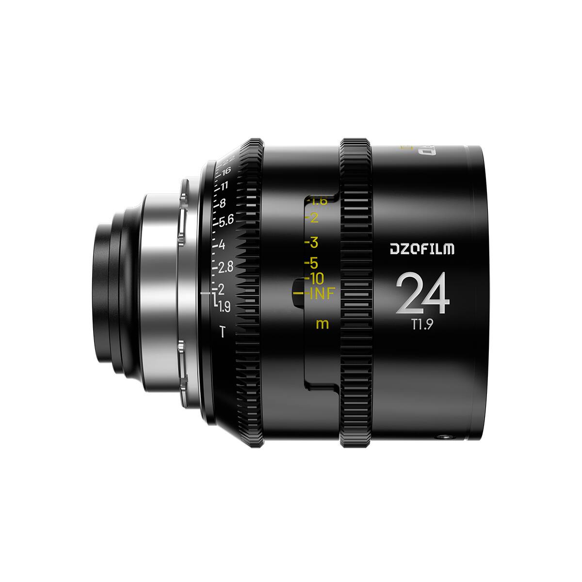 16 11 28 -5.6 4 2.8 2 l 1.9 T

1.b -2 -3 -5 10 INF m

DZOFILM 24 T1.9