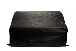 Lynx - 54"W. Carbon Fiber Vinyl Cover for 54"W. Built-In Grills - Black