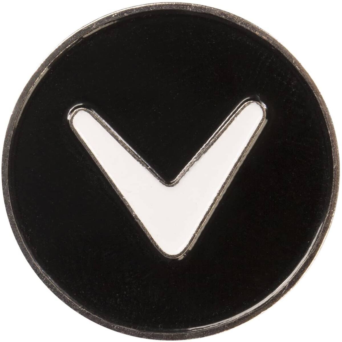 Alt View 2. Callaway - Callaway Golf Hat Clip and Ball Marker - Black/White - Black/White.