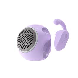 BEARSOLIM - AI translation headphones Mini - portable outdoor 2 - in - 1 wireless speaker - headset - Purple