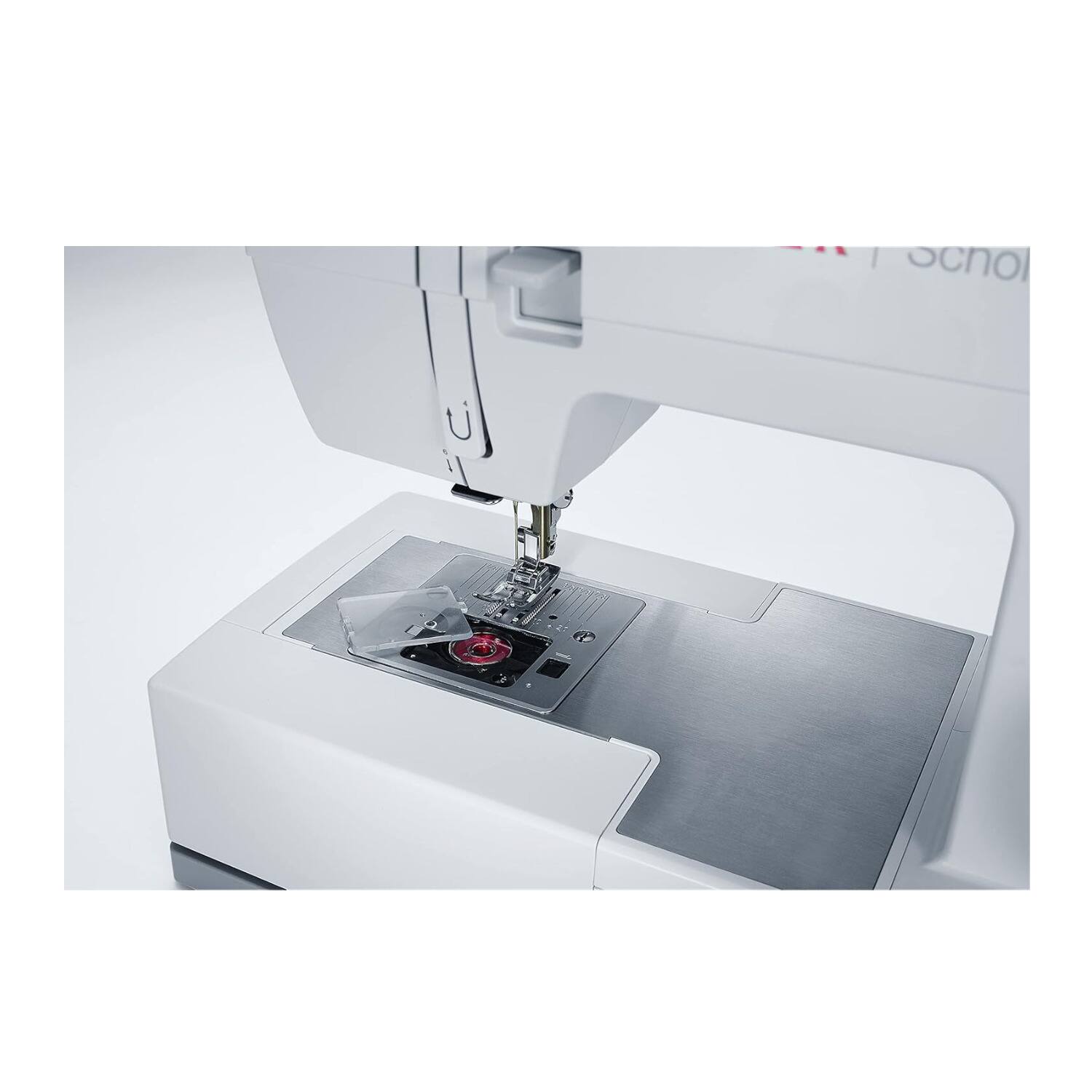 Left. Singer - Singer 5511 Scholastic Heavy Duty Sewing Machine (White).