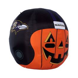 Sporticulture - Baltimore Ravens 4' Inflatable Jack-O'-Helmet - Multicolor