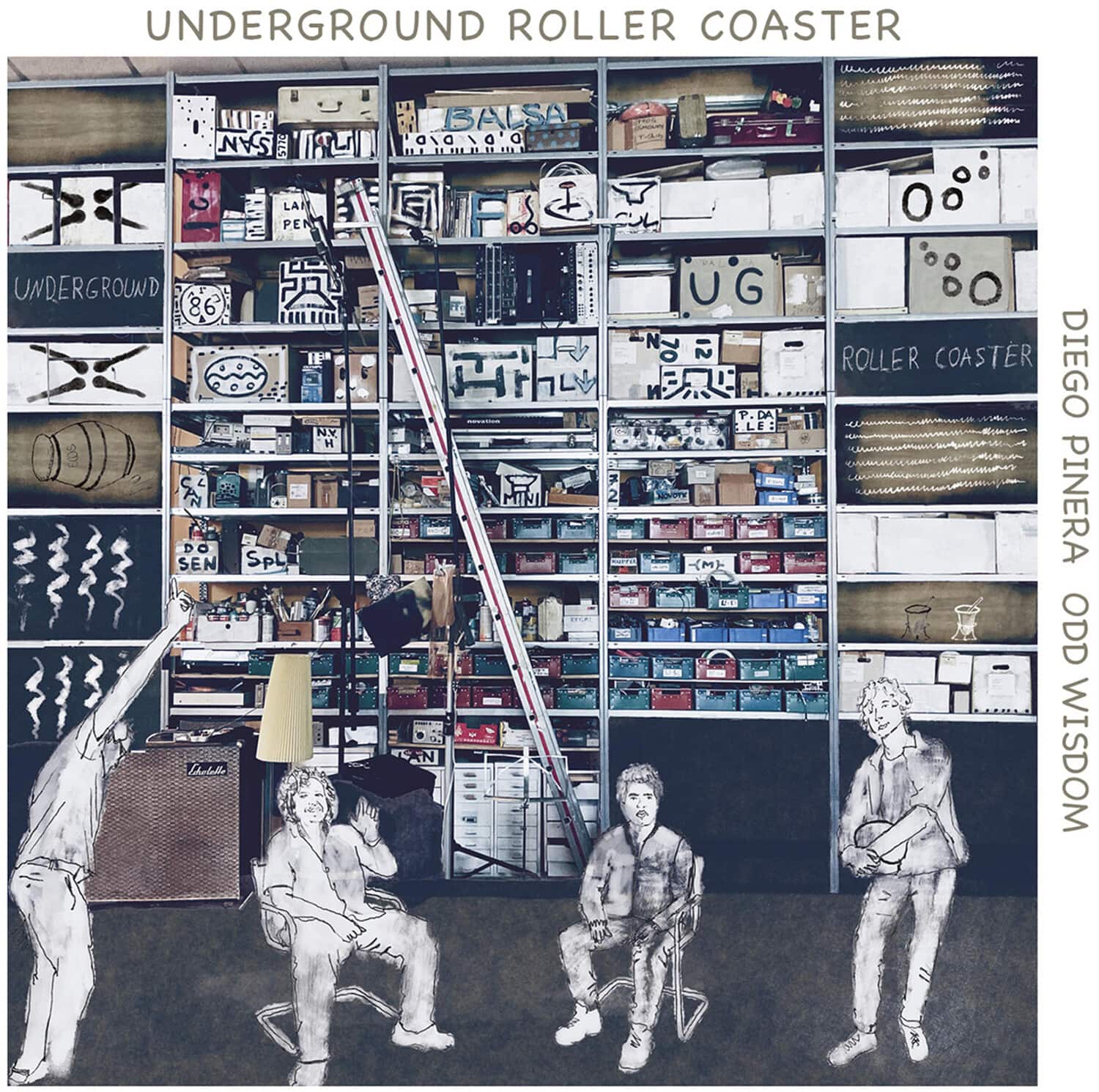Diego Pinera - Underground Roller Coaster  - COMPACT DISCS