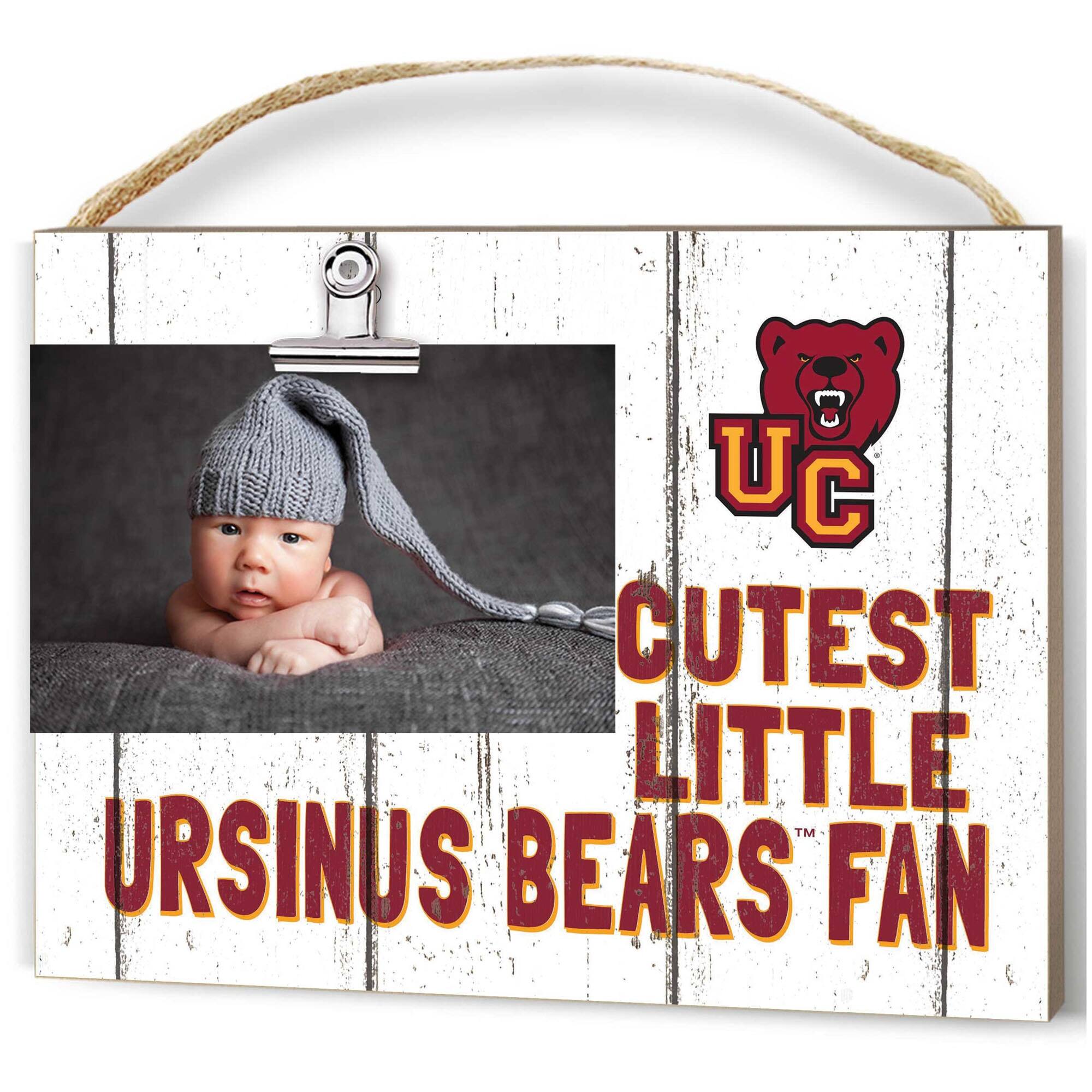 Ursinus Bears 8'' x 10'' Cutest Little Weathered Logo Clip Photo Frame