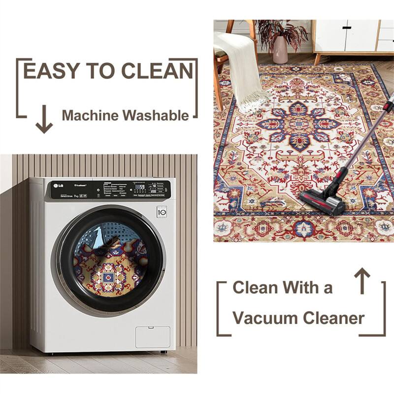 EASY TO CLEAN  
Machine Washable  

Clean With a Vacuum Cleaner