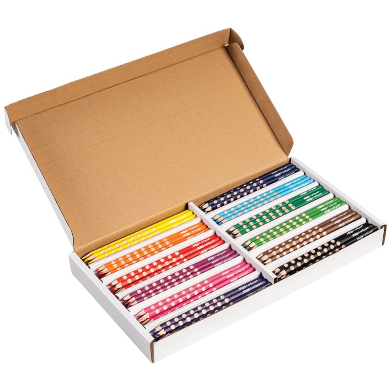 Prang - Groove Slim 3.3mm Colored Pencils  144 Per Pack