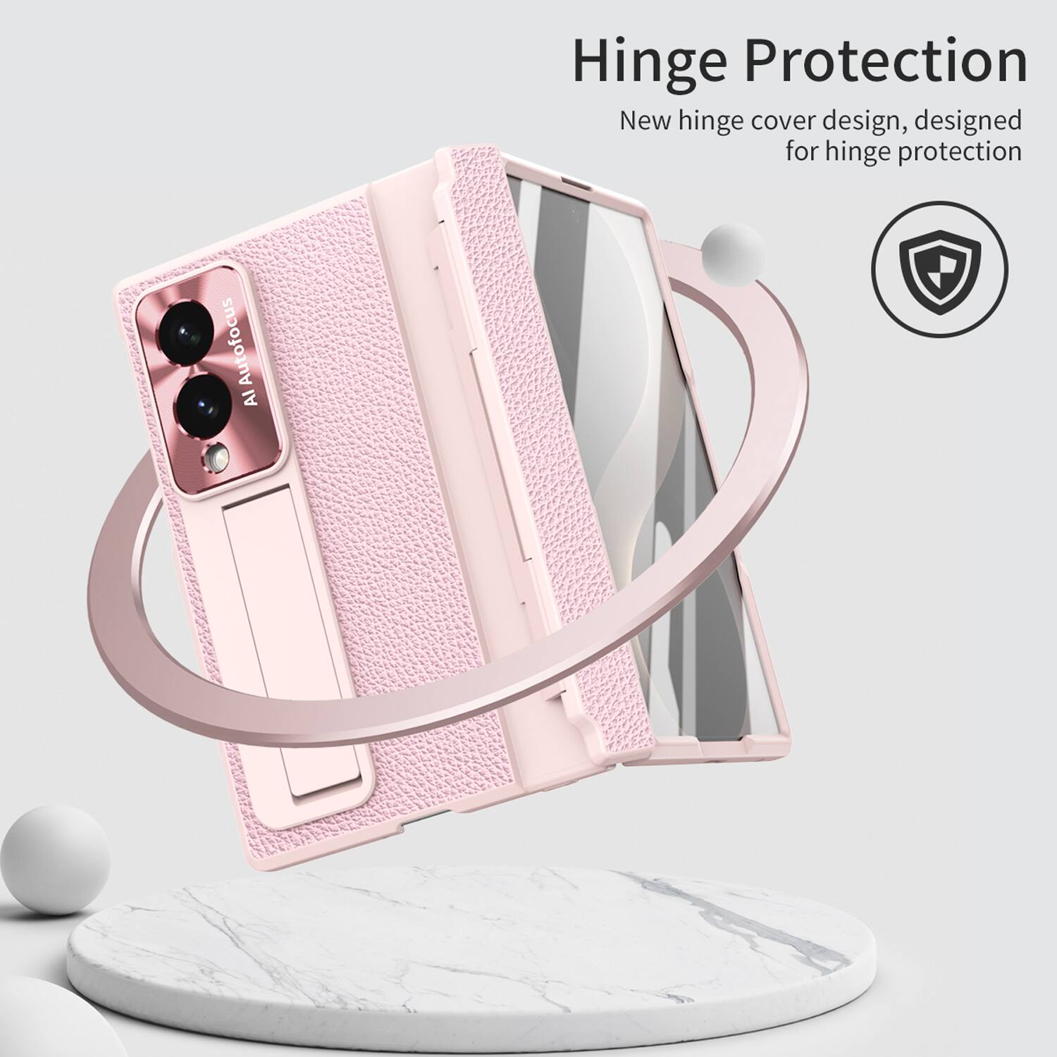 Hinge Protection  
New hinge cover design, designed for hinge protection  

AI Autofocus