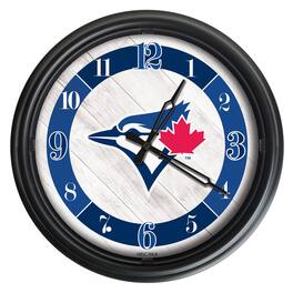 Holland Bar Stool Co. - Toronto Blue Jays Indoor/Outdoor LED Wall Clock - Multicolor