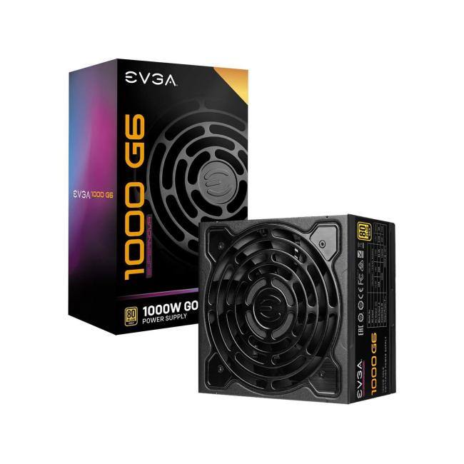 EVGA 1000 G6  
1000W GO  
80 PLUS POWER SUPPLY