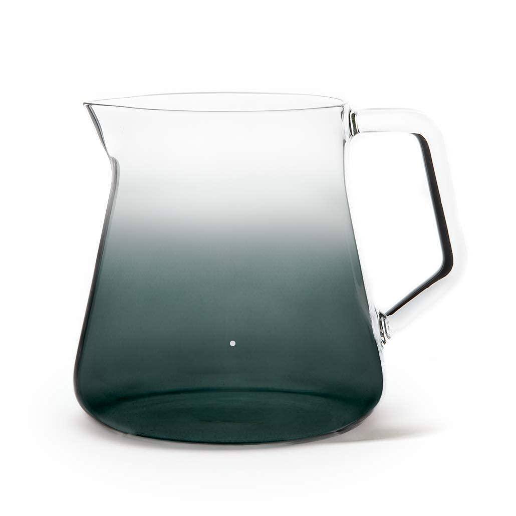 Alt View 8. Dapper Styles - Mighty Glass Carafe - Manual Pour Over Coffee Beaker And Tea Steeper Borosilicate Decanter 16. Smoke Container - Clear.