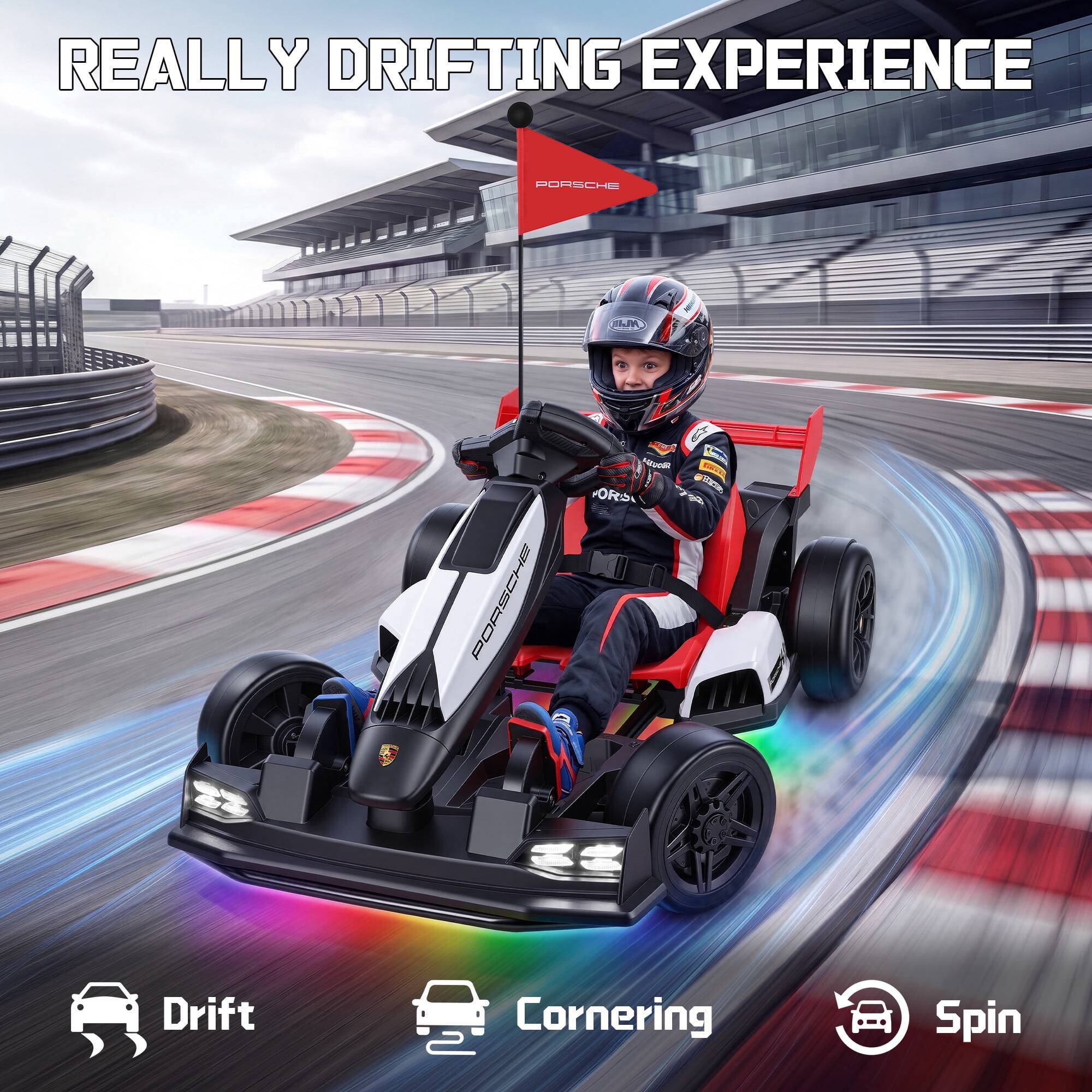 REALLY DRIFTING EXPERIENCE

PORSCHE

6
PORSCHE
AZUOR ORS SE CREAM

Drift
Cornering
Spin