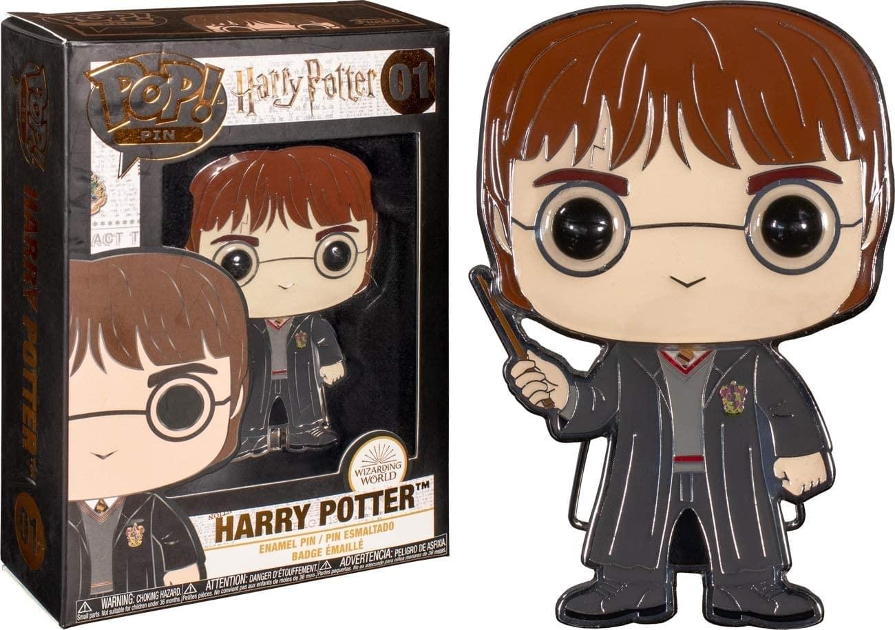 **Harry Potter 01**

**POP! PIN**

**HARRY POTTER WIZARDING WORLD™**

**PIN / PIN ESMALTADO / PIN ENAMEL / ADHÉRIR / BADGE ÉMAILLE / ADVERTENCIA: PEIGRIO DE ASPIRAÇÃO / ADVERTENCIA: DANGER D'ÉTOUFFEMENT**

**WARNING: CHOKING HAZARD - Small parts. Not for children under 3 years.**

**HARRY POTTER ENAMEL PIN**

**WIZARDING WORLD™**

**ACT T**