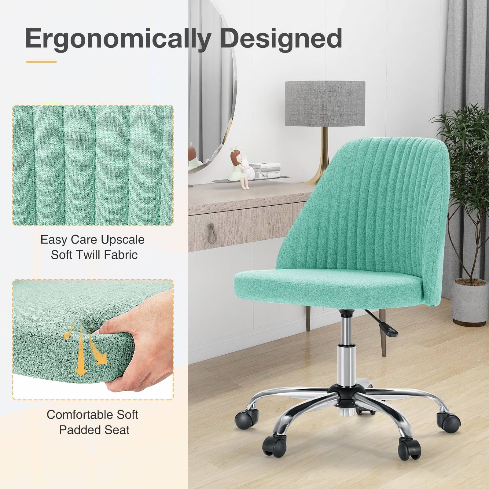 Ergonomically Designed

Easy Care Upscale Soft Twill Fabric

Comfortable Soft Padded Seat