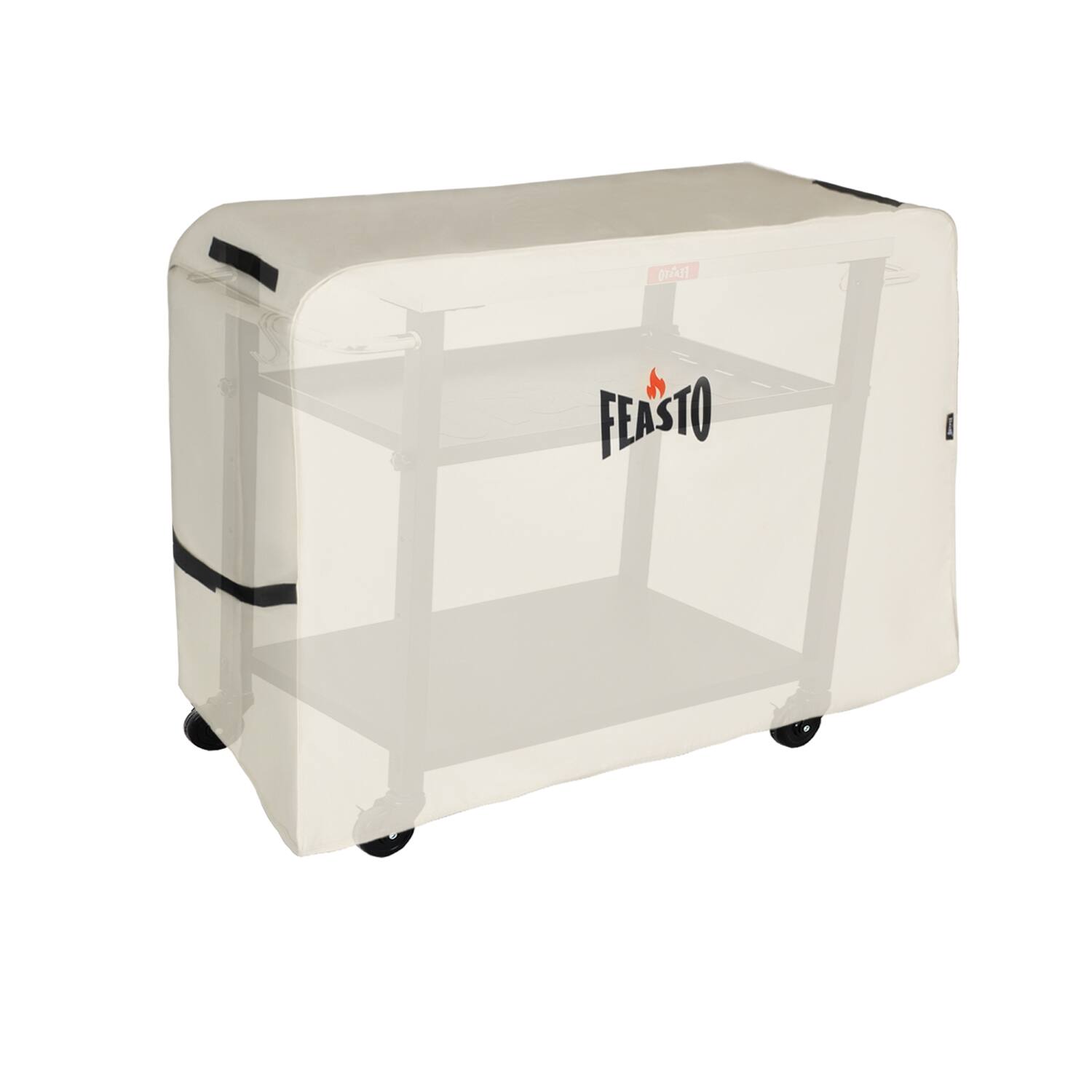 Alt View 2. FEASTO - Outdoor Dining Cart Cover - Khaki.