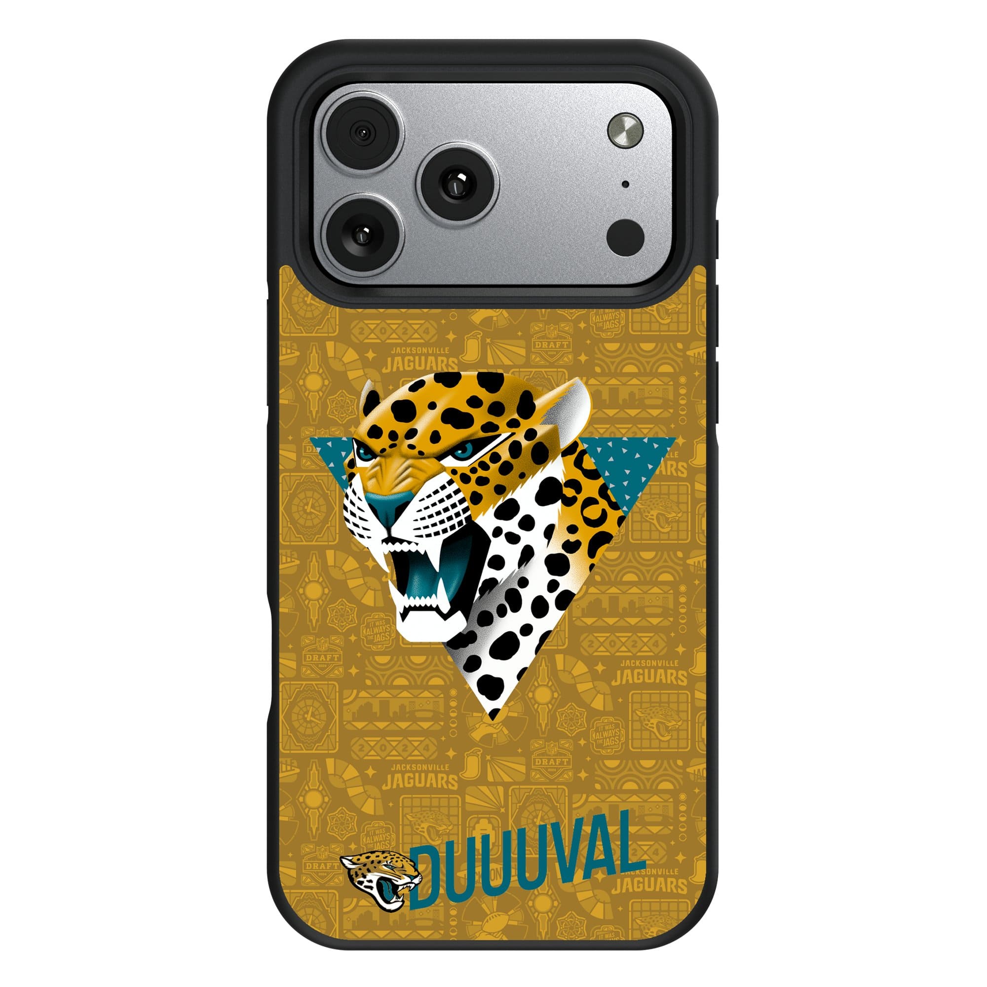 Keyscaper NFL Jacksonville Jaguars Bump Case with 8.2ft Drop