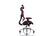 Alt View 11. Nouhaus - Ergo3D Ergonomic Mesh Executive Office Chair - Burgundy.