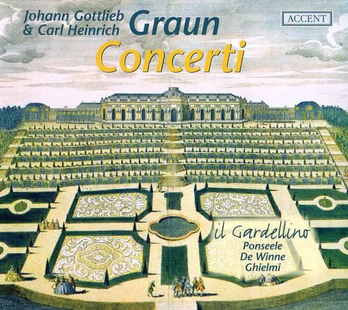 Johann Gottlieb Graun & Carl Heinrich Graun  
Concerti  
il Gardellino  
Ponseele De Winne Ghielmi  
Accent