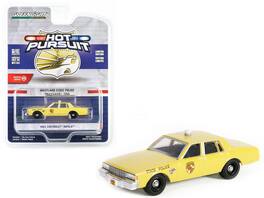 1983 Chevrolet Impala "Maryland State Police" "Hot Pursuit" Series 45 1/64 Diecast Model Car by Greenlight - Yellow
