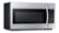 Angle. Samsung - 1.8 cu. ft.  Over-the-Range Fingerprint Resistant  Microwave with Sensor Cooking - Stainless Steel.