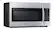 Angle. Samsung - 1.8 cu. ft. Over-the-Range Fingerprint Resistant Microwave with Sensor Cooking - Stainless Steel.