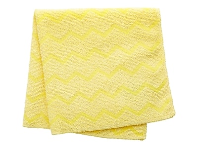 "RubberMaid - HYGEN Microfiber Cleaning Cloths, 16"" x 16"", 12 Cloths/Pack (FGQ61000YL00) - Yellow" price history on PriceWatchPro