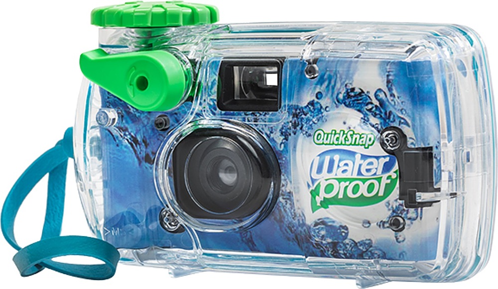 Opera Voorspeller Afwijzen Best Buy: Fujifilm QuickSnap Disposable Water-Resistant Film Camera Blue  1201407