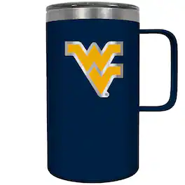 Great American Products - West Virginia Mountaineers 18oz. Hustle Travel Mug - Multicolor