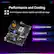 ROG STRIX
Performance and Cooling
16+2+1+2 power solution rated for up to 80A per stage
1. VRM HEATSINK ARRAY
2. M.2 BACKPLATE
3. M.2 HEATSINKS