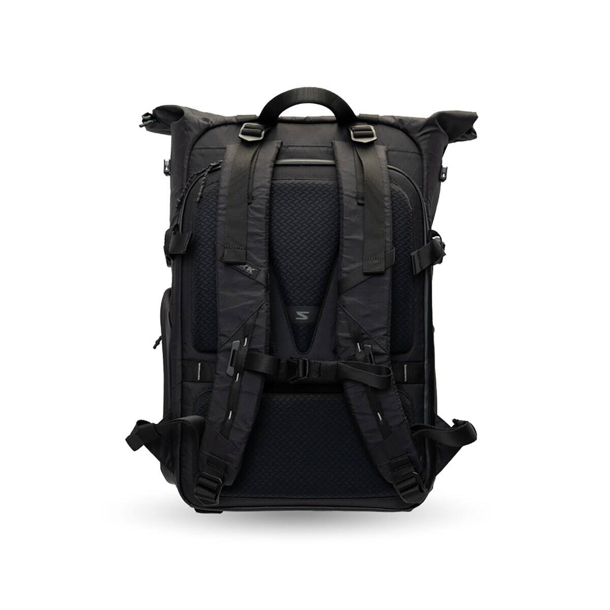 Alt View 1. Sakk Gear - Sakk Gear 25L Rolltop Ranger Camera Backpack - Black.