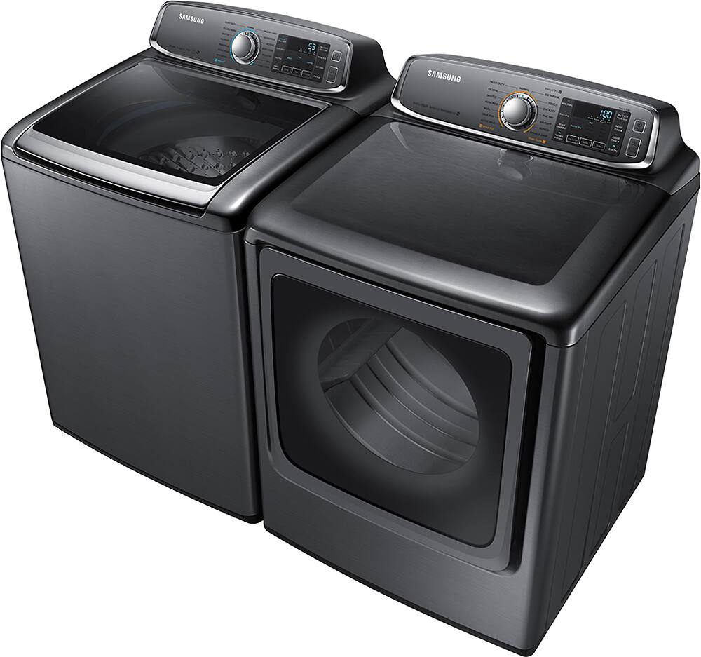 Best Buy: Samsung 9.5 Cu. Ft. 15-Cycle Electric Dryer with Steam ...