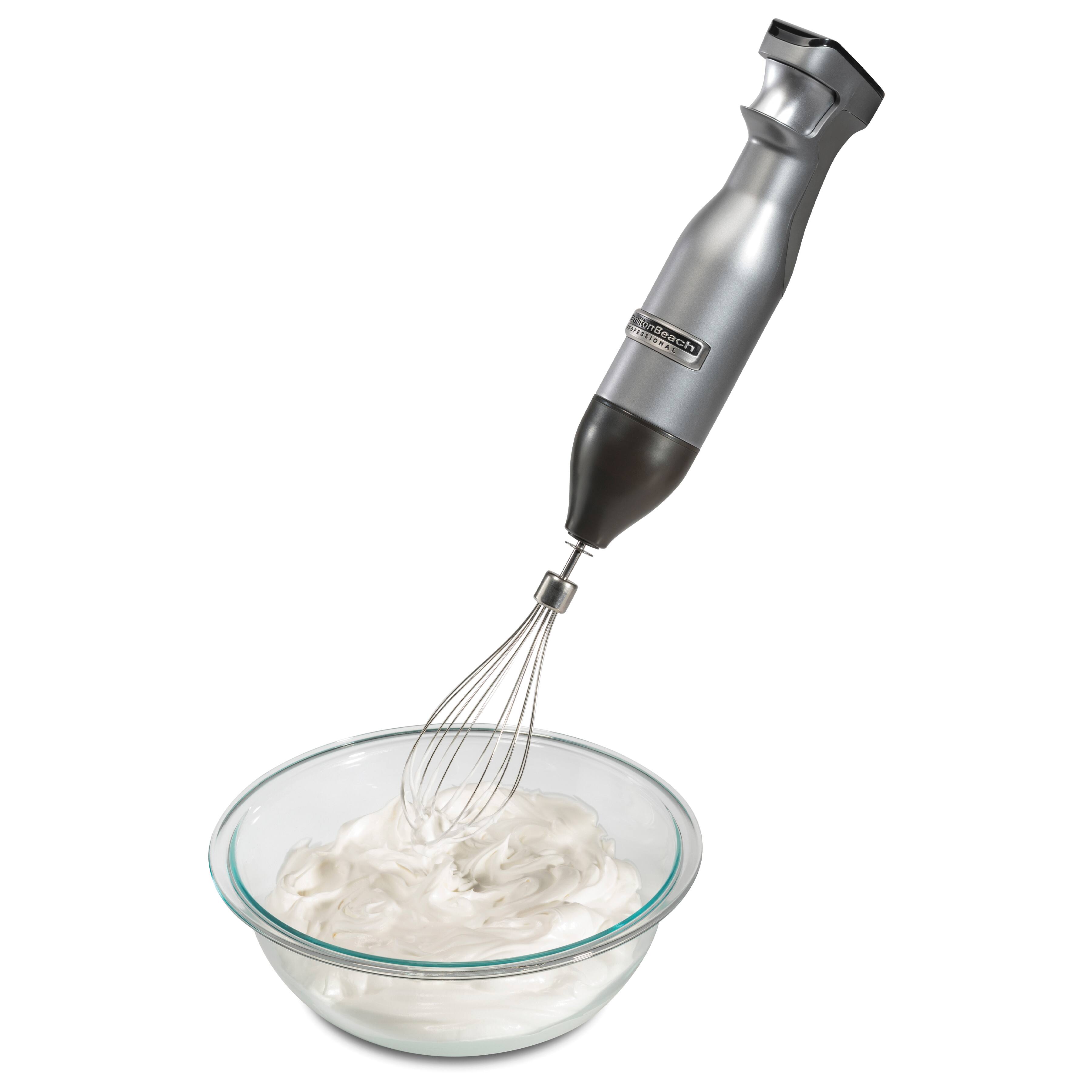Alt View 14. Hamilton Beach - Hamilton Beach Professional Variable Speed Hand Blender - SILVER.