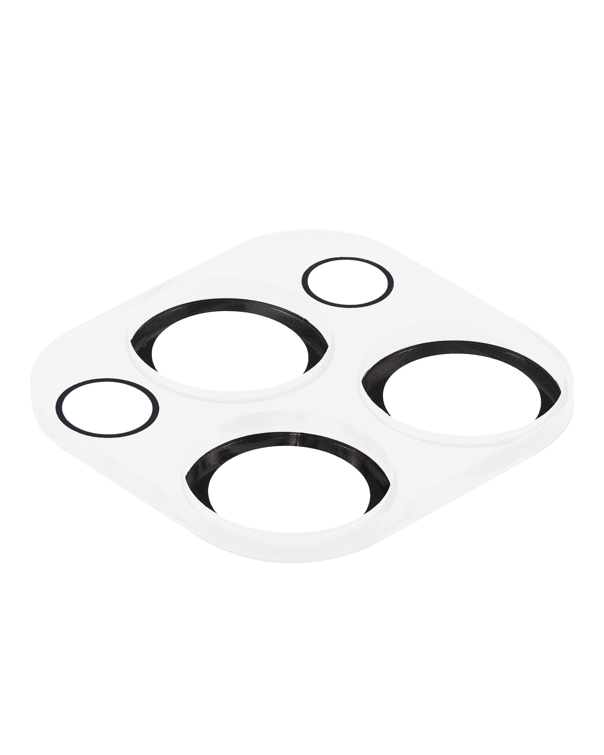 Alt View 2. Casper - Casper Camera Lens Protector Compatible For iPhone 13 Pro / 13 Pro Max - Crystal Full Cover - Clear/Transparent.