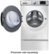 Alt View 11. Samsung - 5.6 Cu. Ft. 15-Cycle High-Efficiency Steam Front-Loading Washer - White.