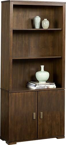 Angle Standard. Inspirations by Broyhill - Mission Nuevo Bookcase.