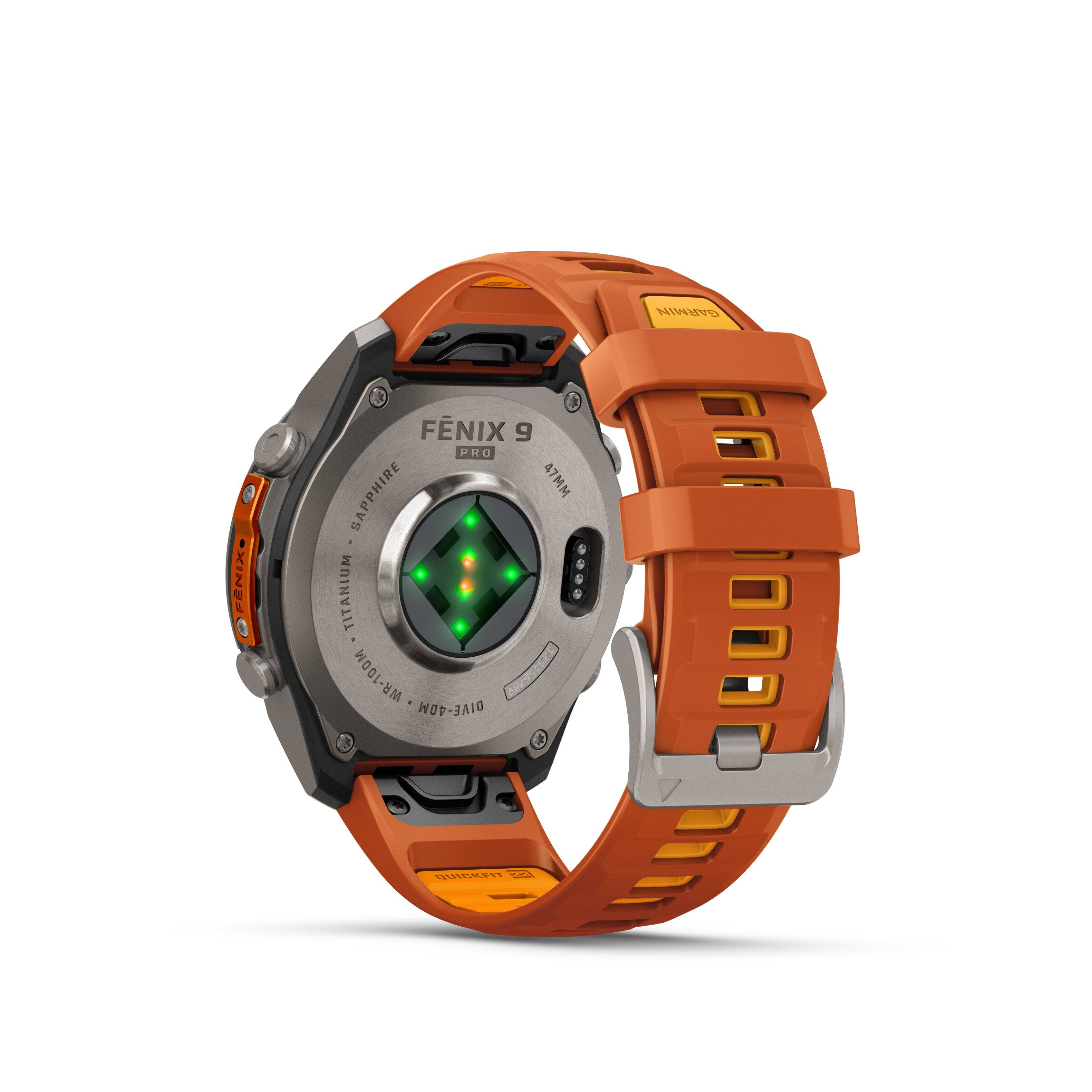 GARMIN  
FENIX  
FENIX 9 PRO SAPPHIRE 47MM - TITANIUM - WR-100M WR - DIVE-40M  
QUICKFIT