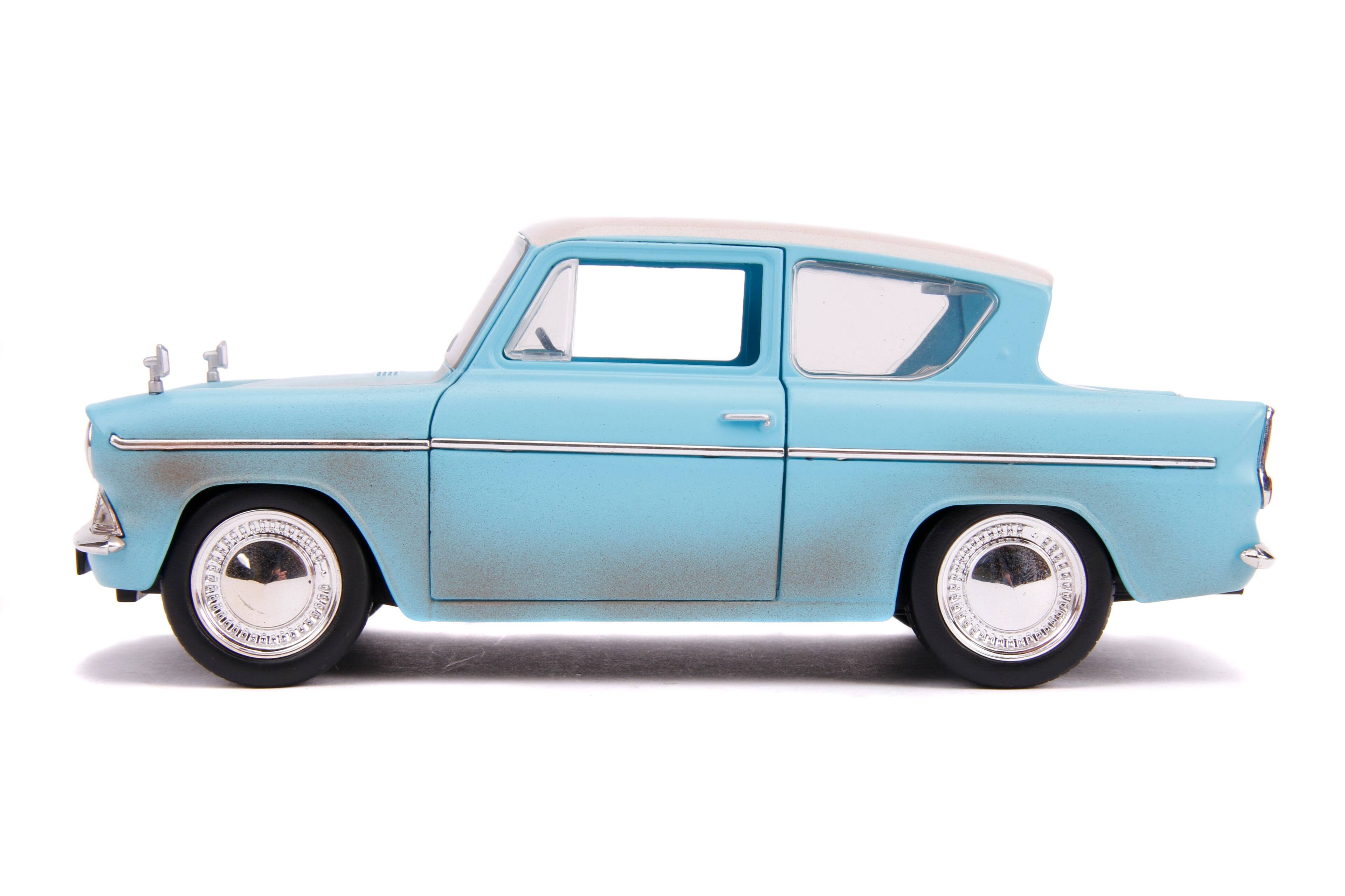 Alt View 3. Jada Toys - Jada Toys - 1:24 Harry Potter and 1959 Ford Anglia Die-Cast Vehicle   - COLLECTIBLES - Multicolor.