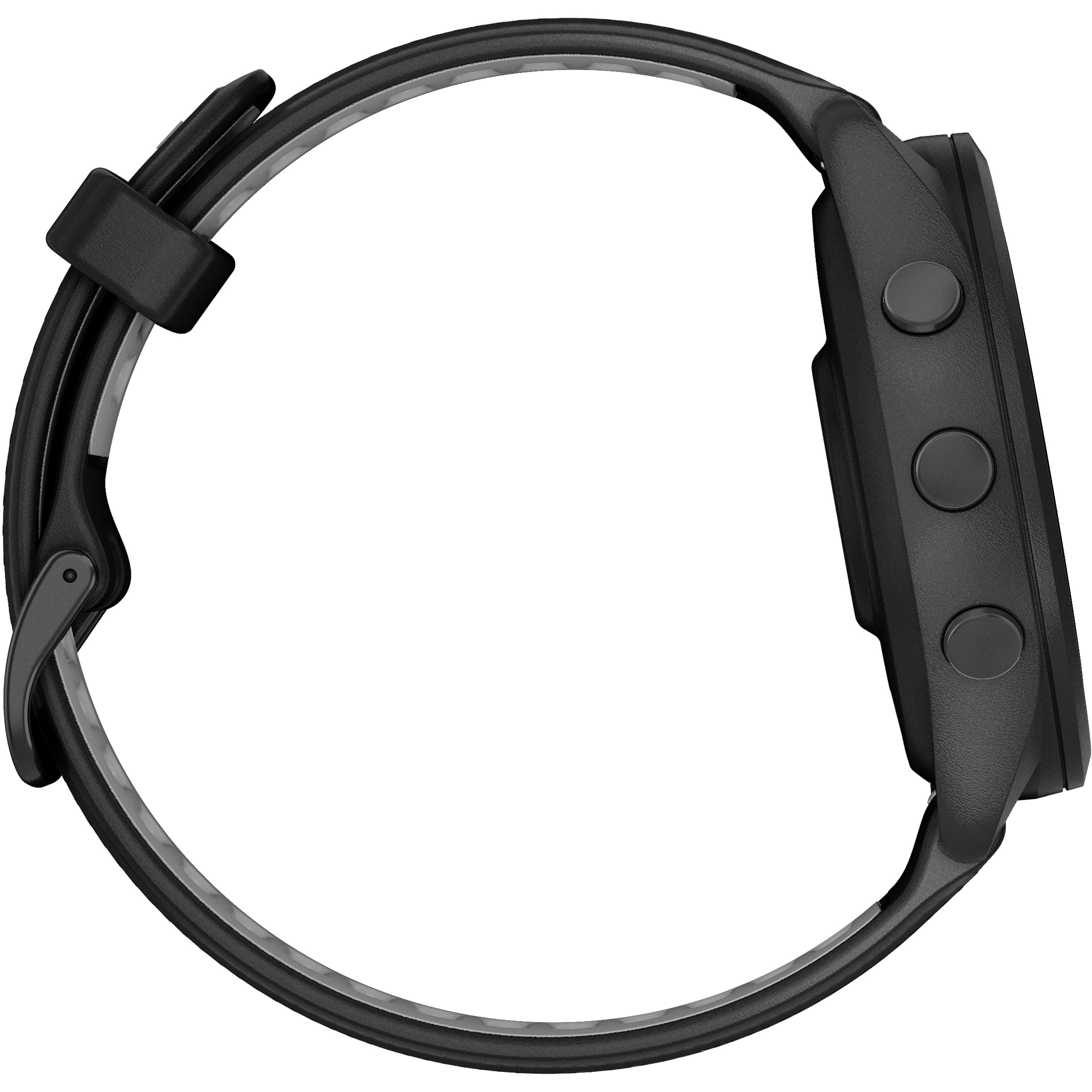 Alt View 1. Garmin - Forerunner 265 GPS Smartwatch 46 mm Fiber-Reinforced polymer - Black.