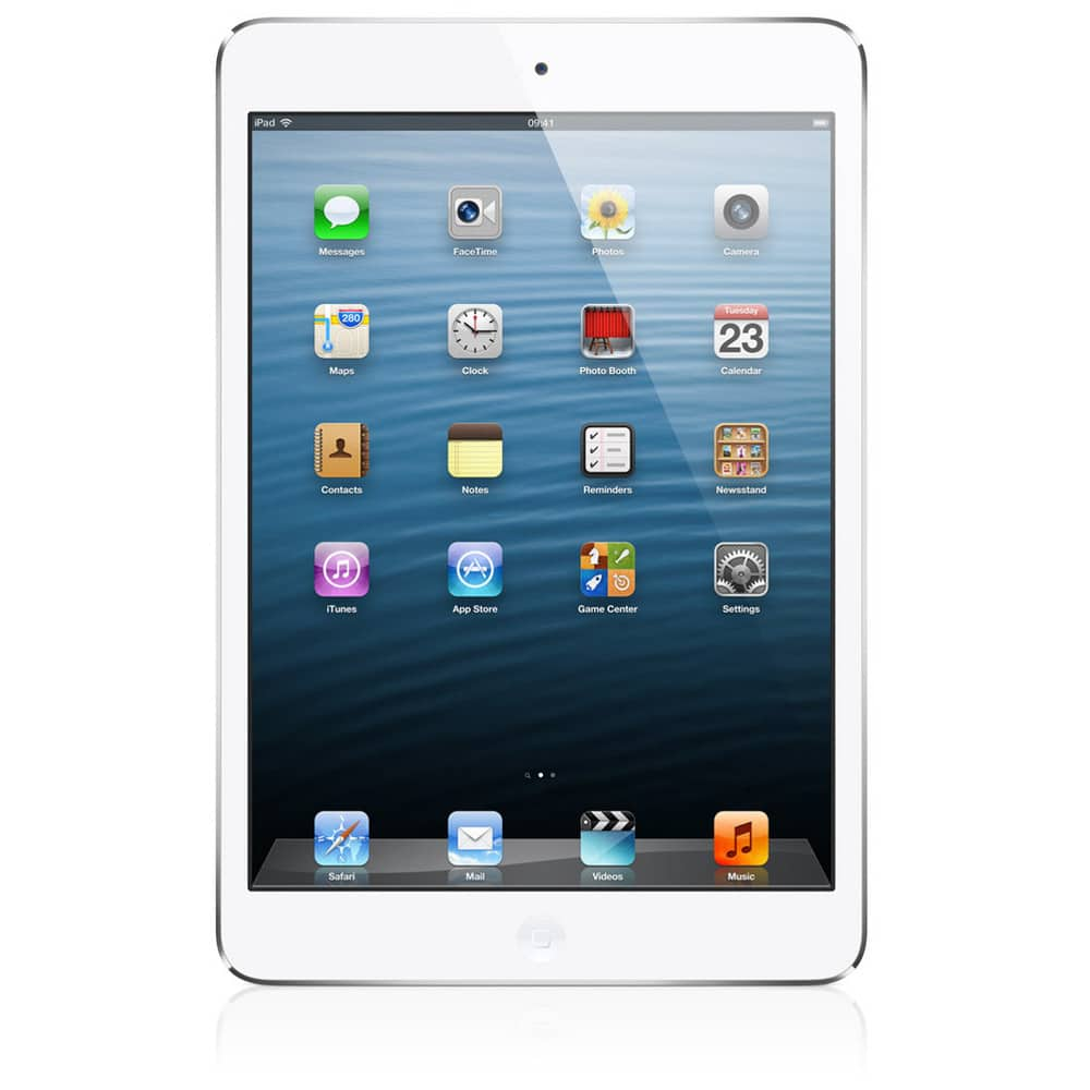 white ipad mini