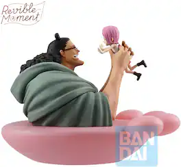 Bandai - Ichibansho One Piece Kuma and Bonney (Dramatic Memories) Revible Moment Figure - COLLECTIBLES - Multicolor