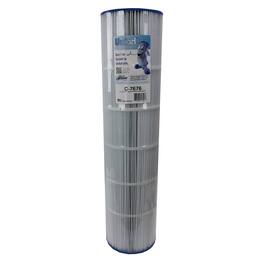 Unicel - C-7676 Replacement 75 Sq Ft Pool Hot Tub Spa Filter Cartridge, 108 Pleats