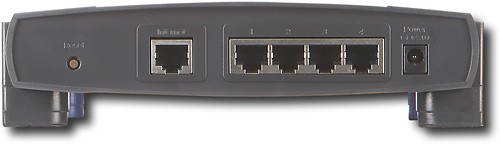 nedenunder valgfri underviser Best Buy: Cisco Linksys EtherFast 4-Port Cable/DSL Router BEFSR41