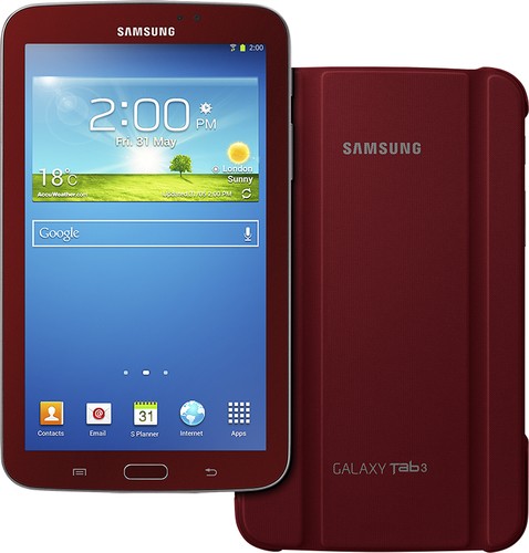  Samsung - Galaxy Tab 3 7.0 - 8GB - Garnet Red